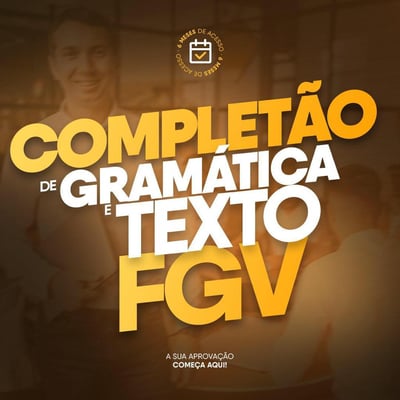 PORTUGUÊS DO ZERO - COMPLETÃO FGV